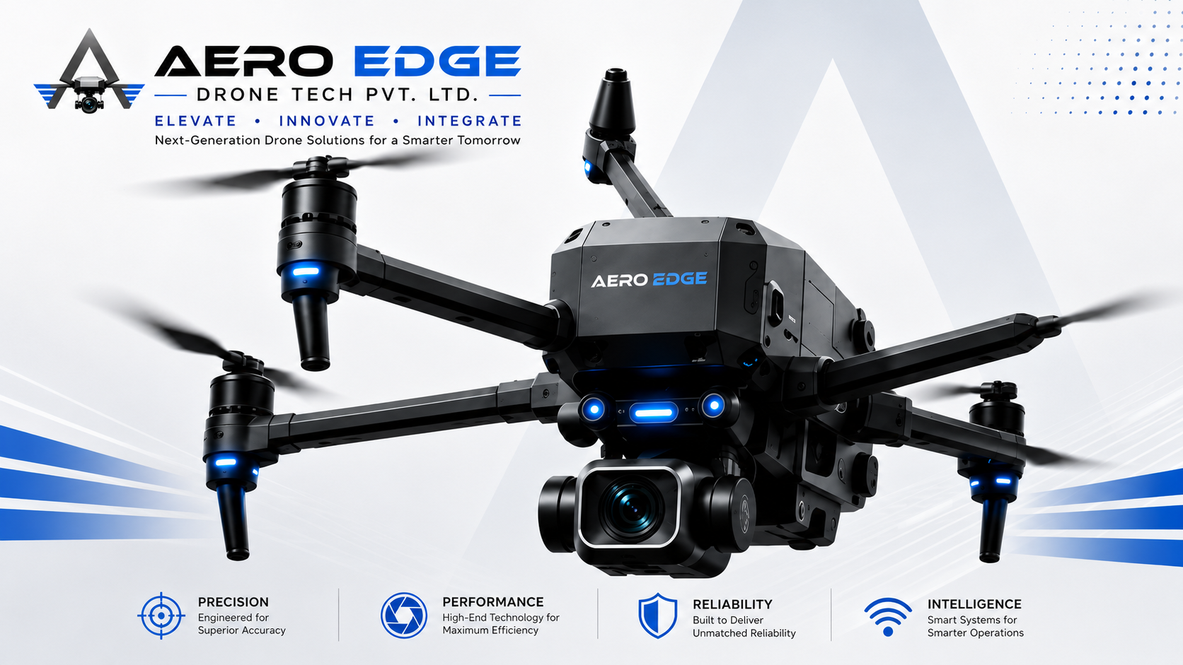 AeroEdge multi-rotor inspection drone