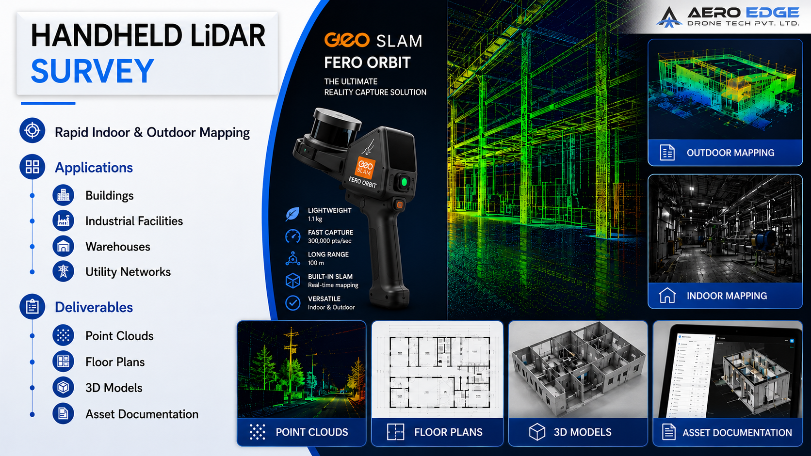 Handheld LiDAR Survey visual