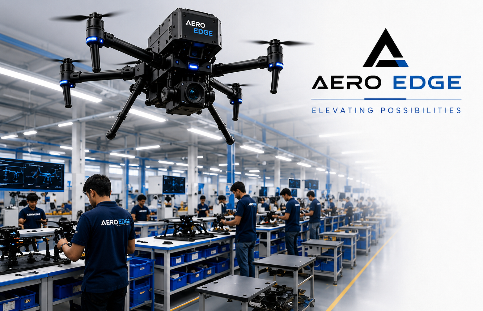 Drone manufacturing and enterprise operations
