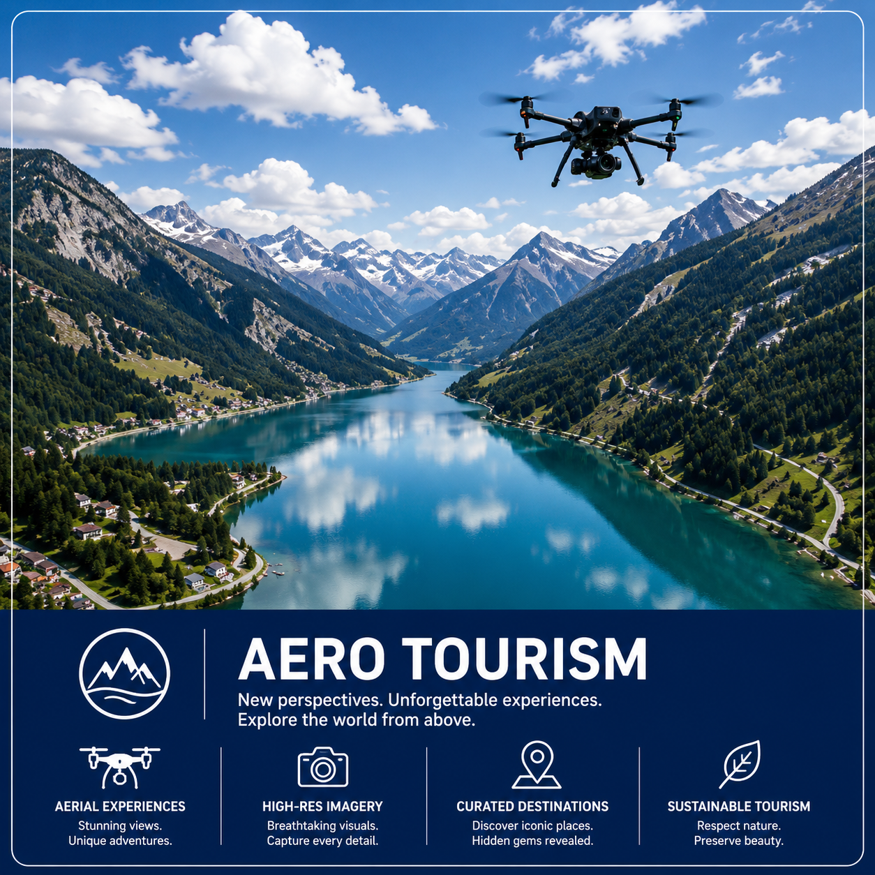 Aero Tourism drone solution