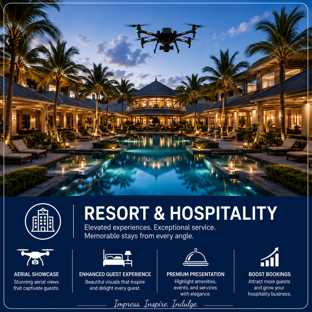 Resort & Hospitality drone solution
