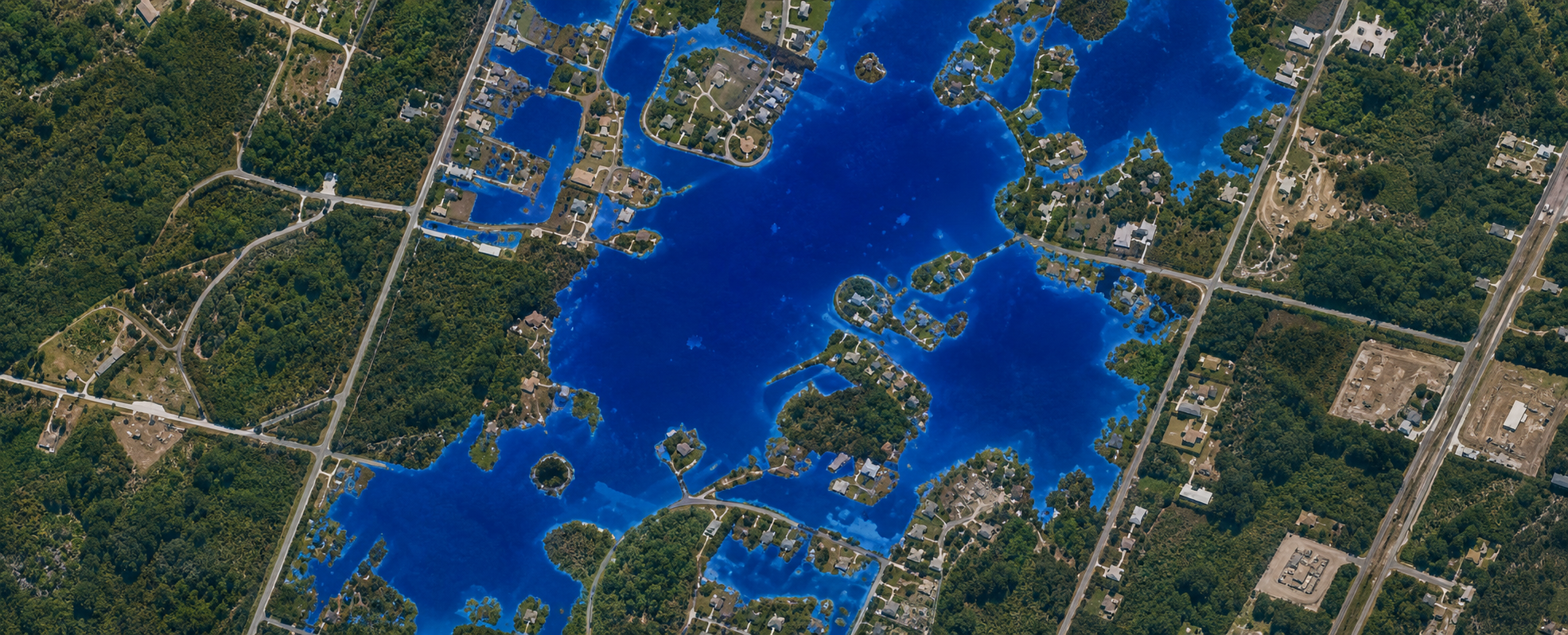 Flood extent map