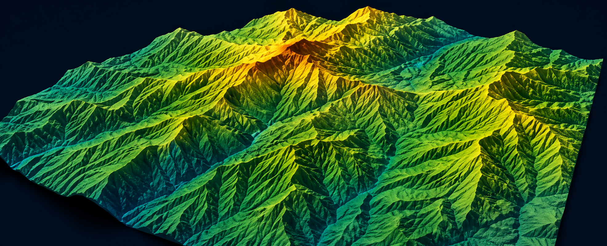 3D terrain model
